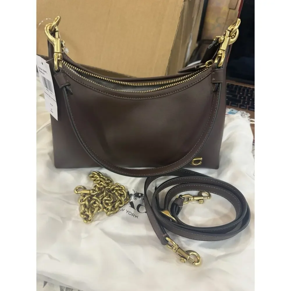 B3- 010 NWT Coach Juliet 25 Shoulder Bag – CDZ64 Maple All 3 straps